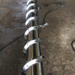 Xi Mạ Crom Cứng Trục Vít Máy Ép Nhựa